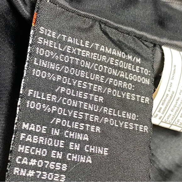 Corduroy Puffer Vest Sz Medium Streetwear Society Black Removable Hood - Picture 8 of 10